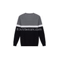 Pull en polyester en coton pour homme